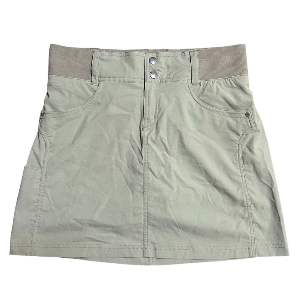 Title Nine, Women's Hiking Outdoor Skort, Clamber Skort, Tan, Size 4, Used